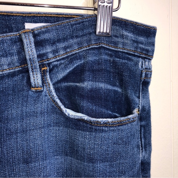 Frame Denim Le Garcon Copper Relaxed Slim Boyfriend Distressed Jean size 29 - Picture 6 of 14